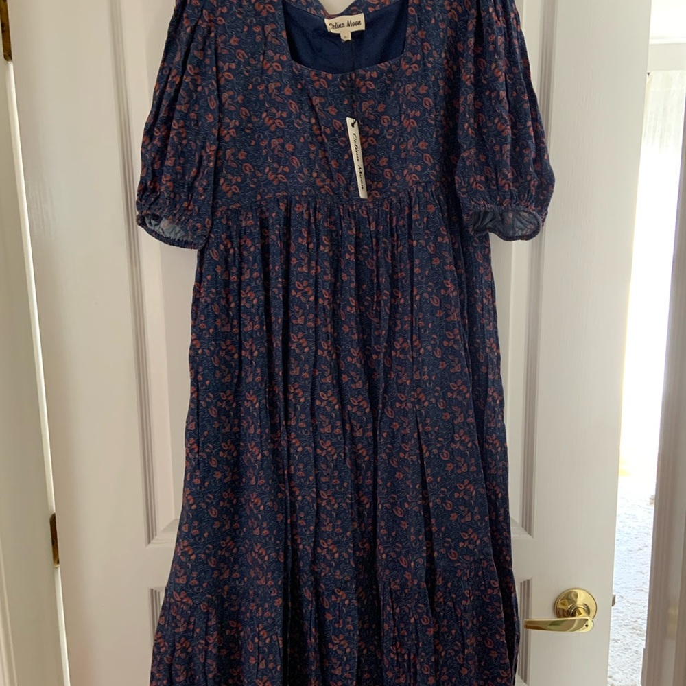Celina Moon Midi Dress